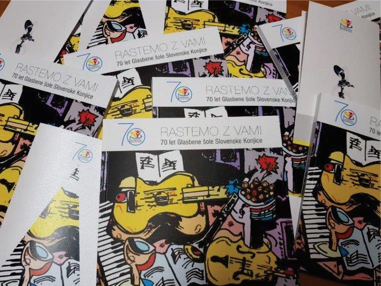 Izšel je Zbornik ob 70 letnici delovanja Glasbene šole Slovenske Konjice
