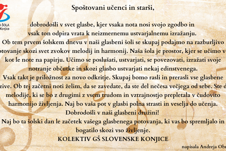 PRVI ŠOLSKI DAN