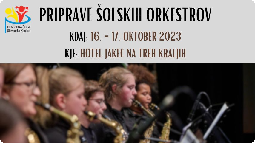 Priprave šolskih orkestrov