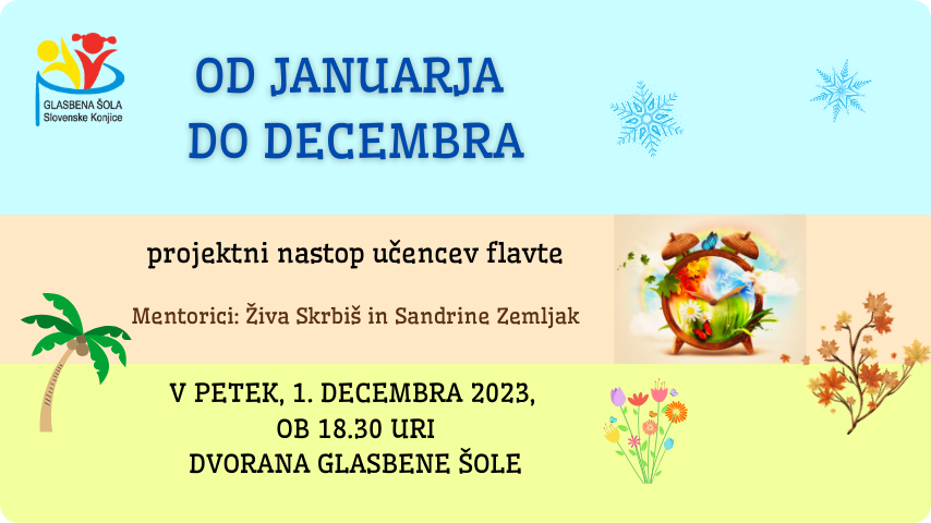 Od januarja do decembra