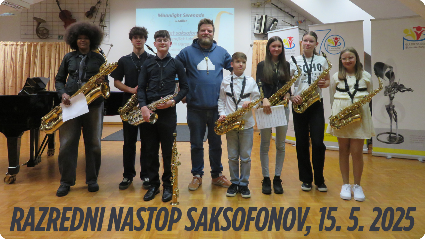 Razredni nastop saksofonov