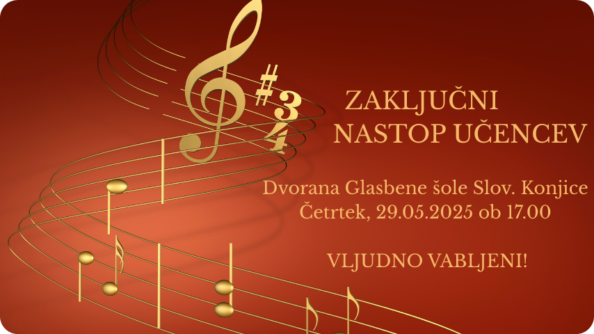Zaključni nastop učencev