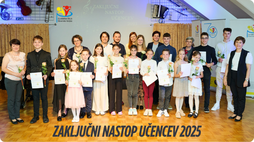 Zaključni nastop učencev 2025