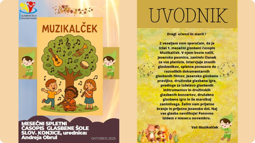 Muzikalček oktober 2025