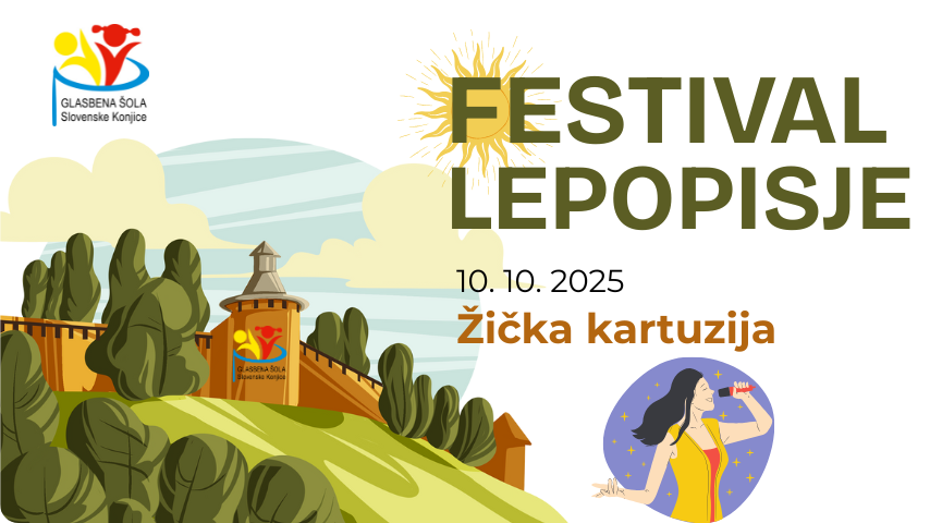 Nastop na festivalu Lepopisje, 10. 10. 2025