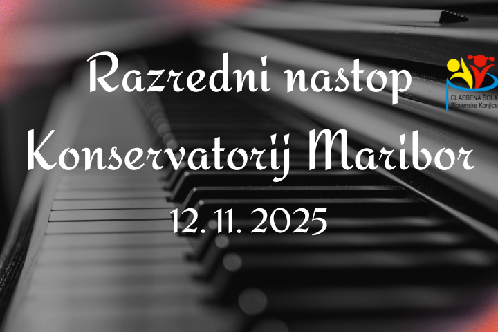 Razredni nastop učencev klavirja