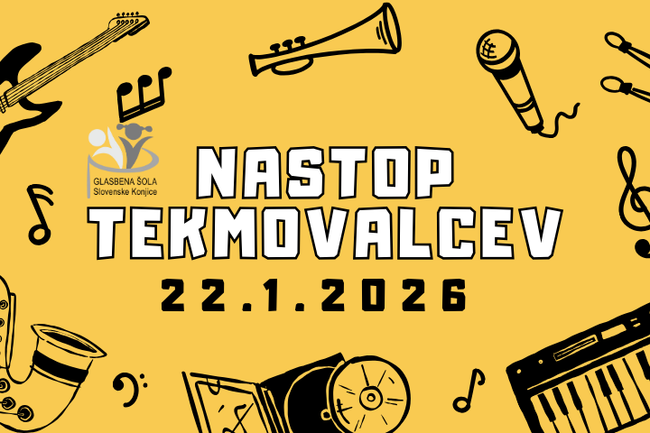 Javni nastop tekmovalcev