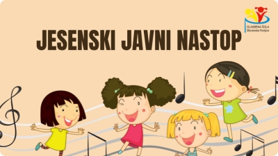 Jesenski javni nastop