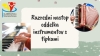 Nastop oddelka instrumentov s tipkami