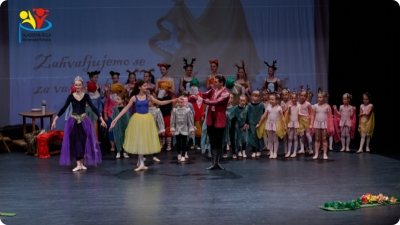 Baletni nastop Sneguljčica