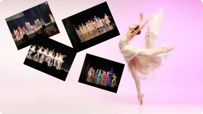 Gostovanje baletne predstave Hrestač v Ravnah na Koroškem
