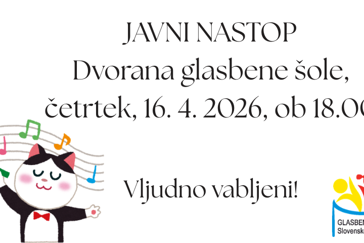 Javni nastop