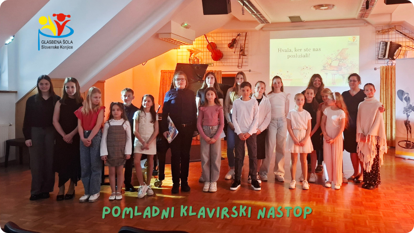 Pomladni klavirski nastop