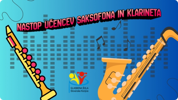 Uspešen nastop klarinetistov in saksofonistov – 4. 2. 2026