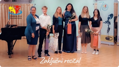 Zaključni recital Ane Đoković, Ajde Lešnik in Jurija Trtnika