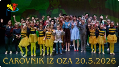 Baletna pravljica Čarovnik iz Oza